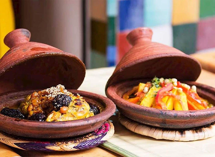 Moroccan cooking class: preparing a tagine